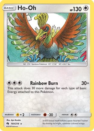 Ho-Oh/214  SM  Lost Thunder - Rare