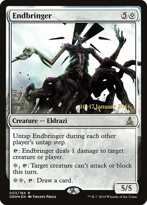 Endbringer (PRE-03S) - Oath of the Gatewatch Promos Foil