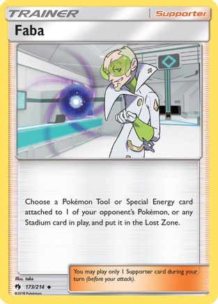 Faba 173  SM  Lost Thunder - Uncommon