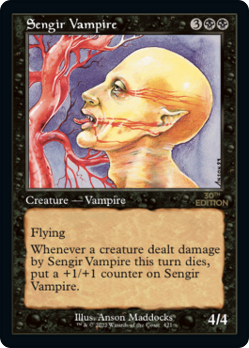 Sengir Vampire (Retro Frame) (30A-421) - 30th Anniversary Edition
