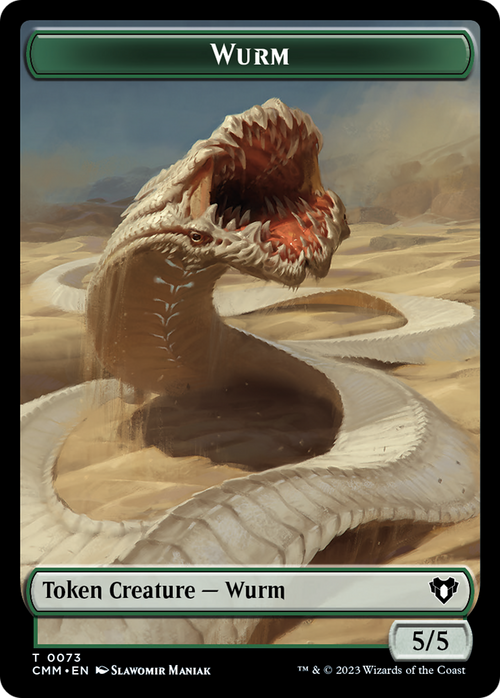 Wurm (TCMM-073) - Commander Masters Tokens