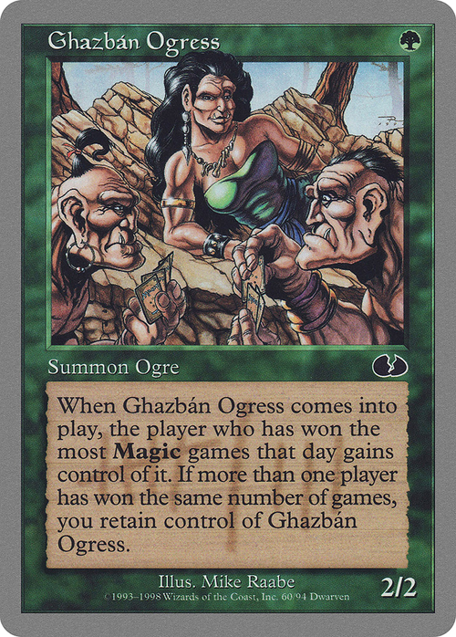 Ghazban Ogress (UGL-060) - Unglued