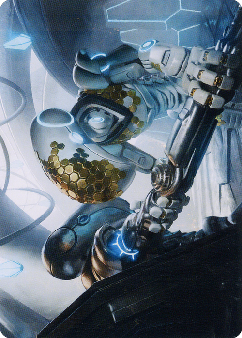 Myr Kinsmith // Myr Kinsmith (AONE-056) - Phyrexia: All Will Be One Art Series (Borderless) Foil