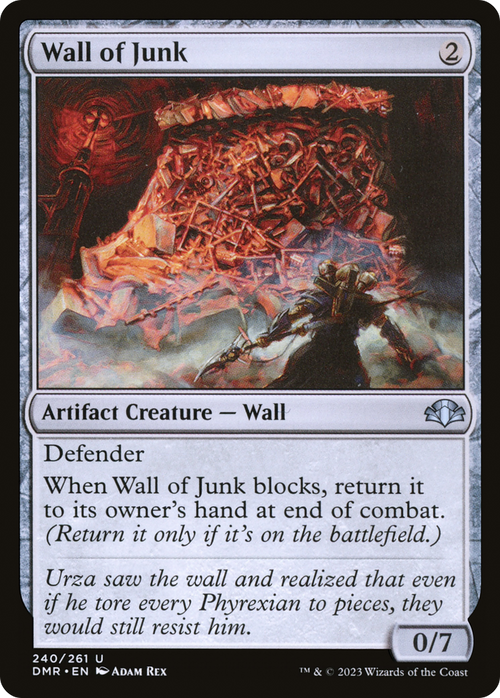 Wall of Junk (DMR-240) - Dominaria Remastered Foil