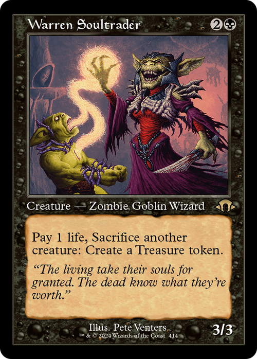Warren Soultrader (Retro Frame) (MH3-414) - Modern Horizons 3 Foil