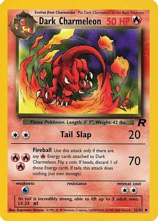 Dark Charmeleon [W Stamped] 032  WoTC Promo - Promo