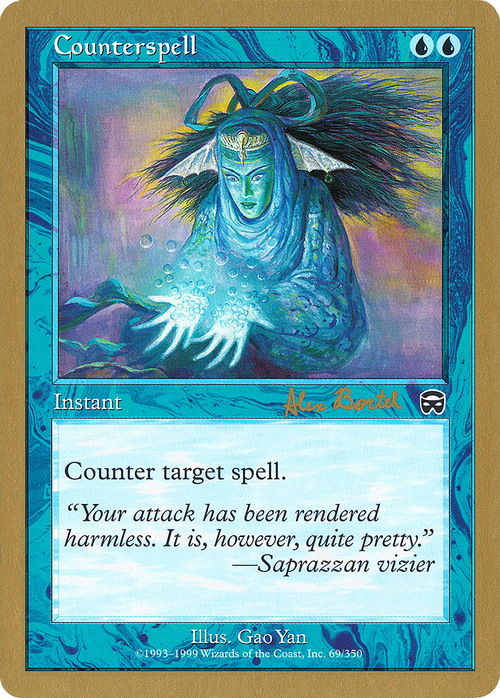 Counterspell - 2001 Alex Borteh (MMQ) (WCD-) - World Championship Decks 2001