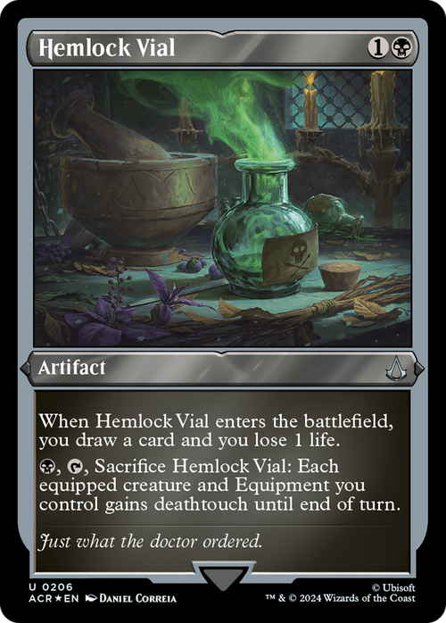 Hemlock Vial (Foil Etched) (ACR-206) - Assassin's Creed Foil