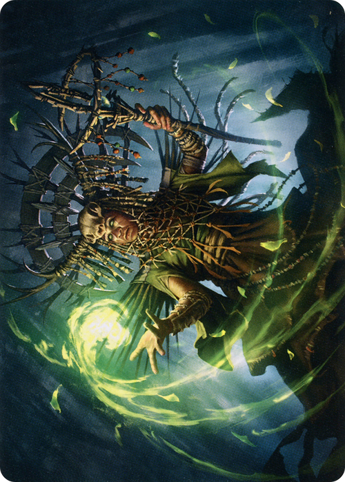 Katilda, Dawnhart Prime // Katilda, Dawnhart Prime (AMID-062) - Midnight Hunt Art Series (Borderless) Foil