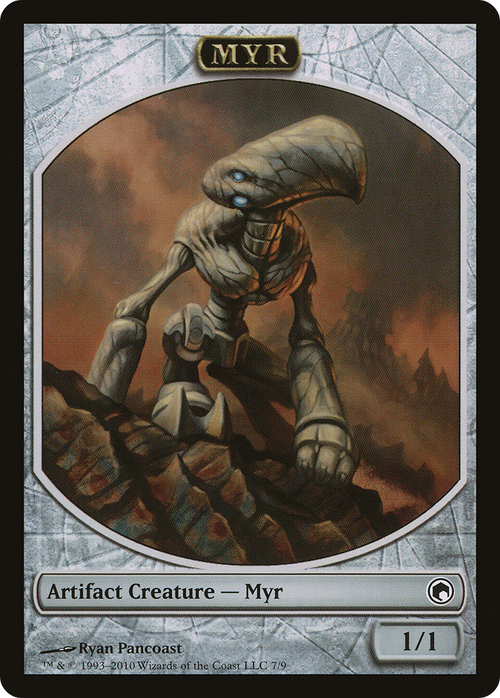 Myr Token (SOM-007) - Scars of Mirrodin Tokens
