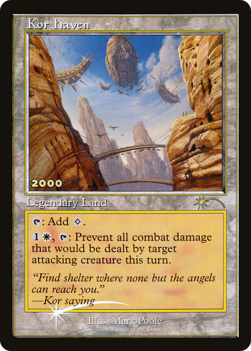 Kor Haven (30A-P-008) - 30th Anniversary Play Promos Foil
