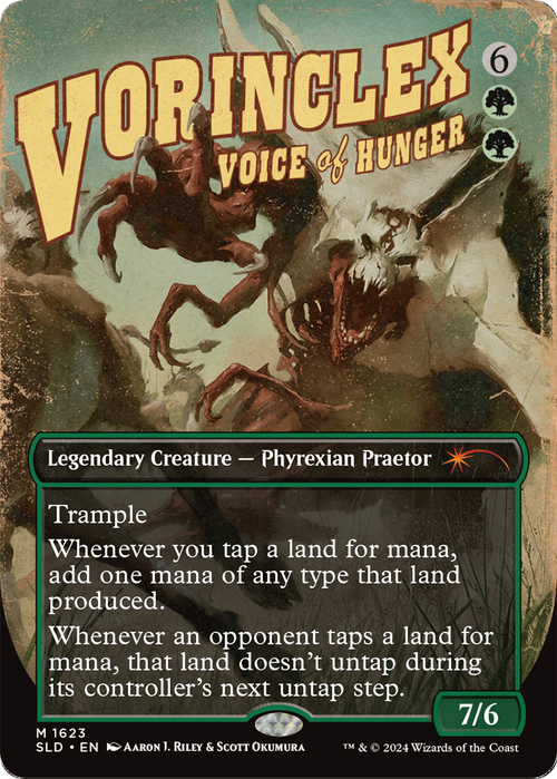 Vorinclex, Voice of Hunger (SLD-1623) - Secret Lair Drop (Borderless) Foil