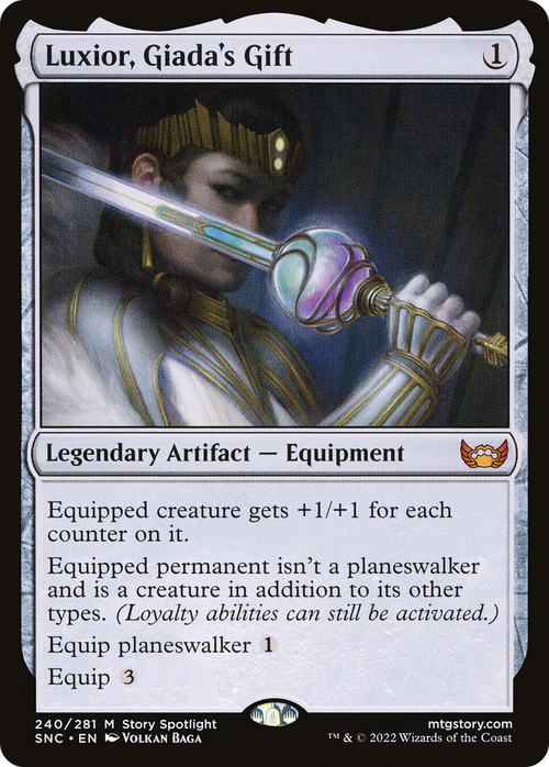 Luxior, Giada's Gift (SNC-240) - Streets of New Capenna Foil