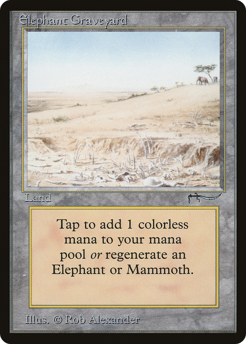 Elephant Graveyard (ARN-) - Arabian Nights