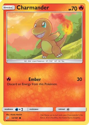 Charmander (12) (12) 012  SM  Team Up - Common