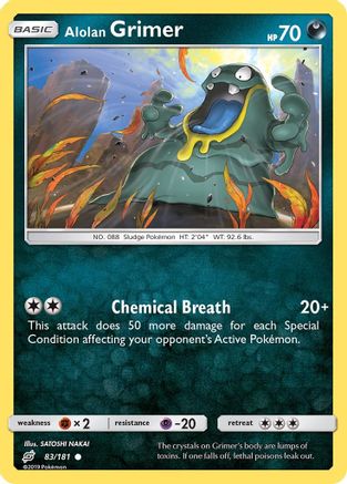 Alolan Grimer 083  SM  Team Up - Common