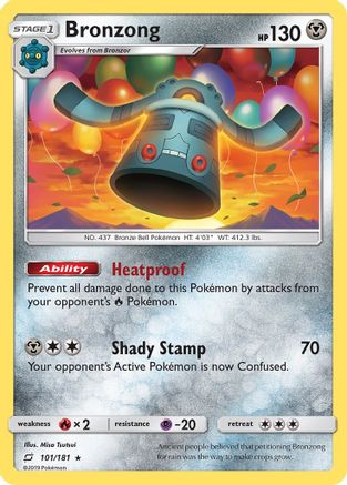 Bronzong  SM  Team Up - Rare
