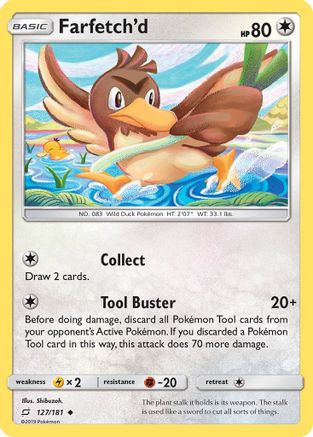Farfetch'd 127  SM  Team Up - Uncommon