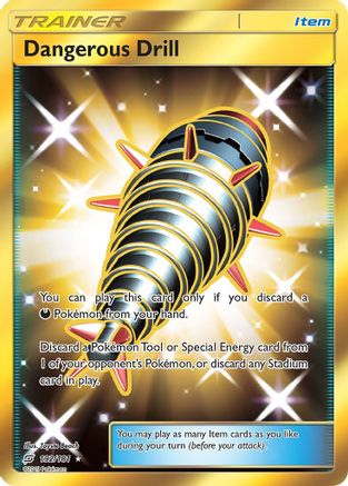 Dangerous Drill (Secret)  - Holofoil SM  Team Up - Secret Rare
