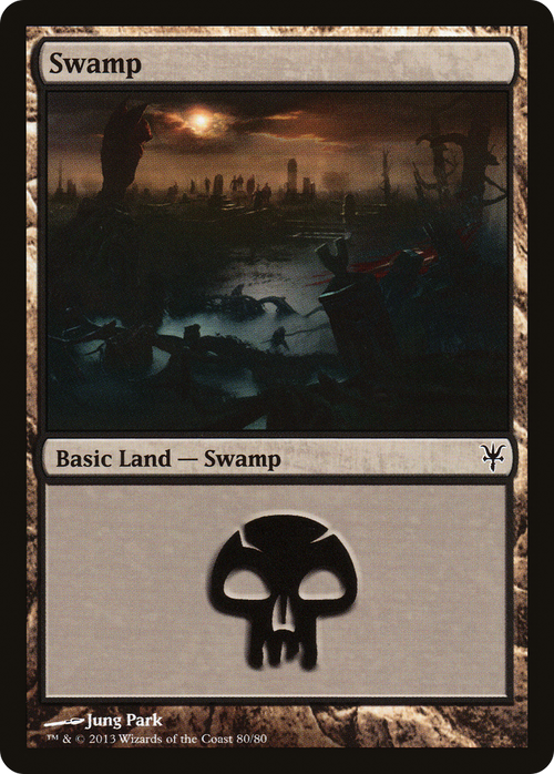 Swamp (80) (DDK-080) - Duel Decks: Sorin vs. Tibalt