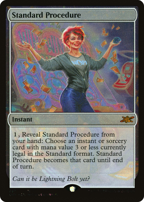 Standard Procedure (Galaxy Foil) (UNF-287) - Unfinity Foil