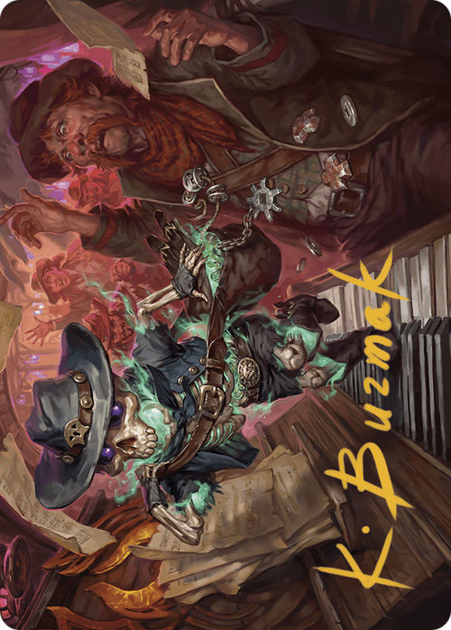 Tinybones, the Pickpocket // Tinybones, the Pickpocket (AOTJ-010) - Outlaws of Thunder Junction Art Series (Borderless) Foil