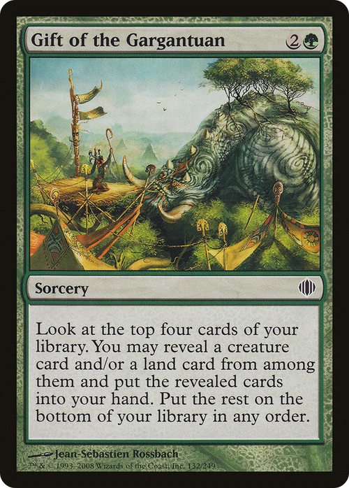 Gift of the Gargantuan (ALA-132) - Shards of Alara