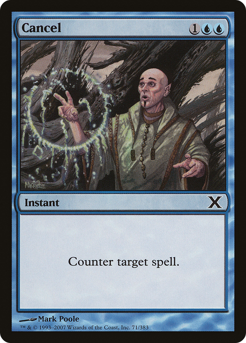 Cancel (10E-071) - Tenth Edition