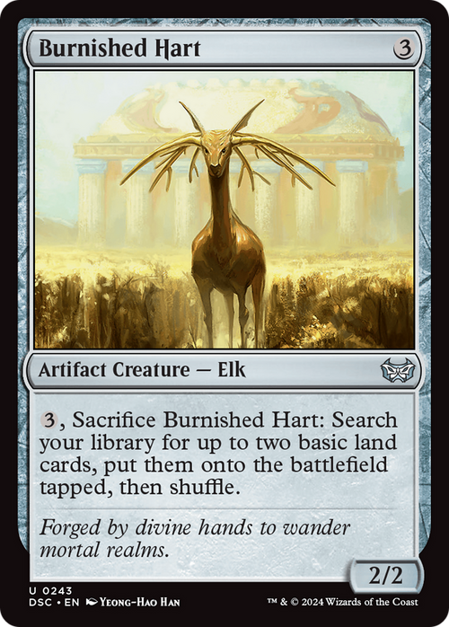 Burnished Hart (DSC-243) - Duskmourn: House of Horror Commander