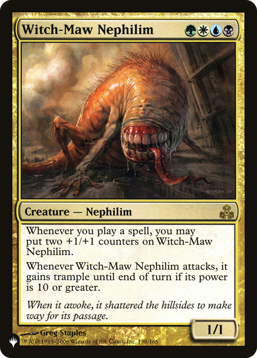 Witch-Maw Nephilim (LIST-138/165) - The List