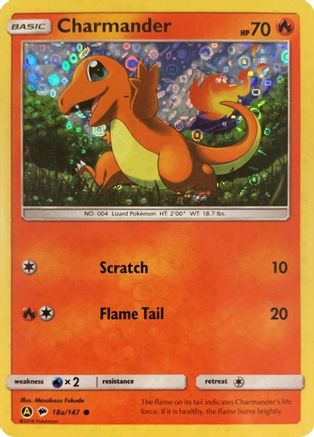 Charmander (General Mills Promo) 18a/147  - Holofoil Miscellaneous Cards & Products - Promo