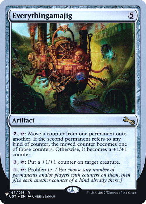 Everythingamajig (A) (LIST-147/216) - The List (Unfinity Foil Edition) Foil