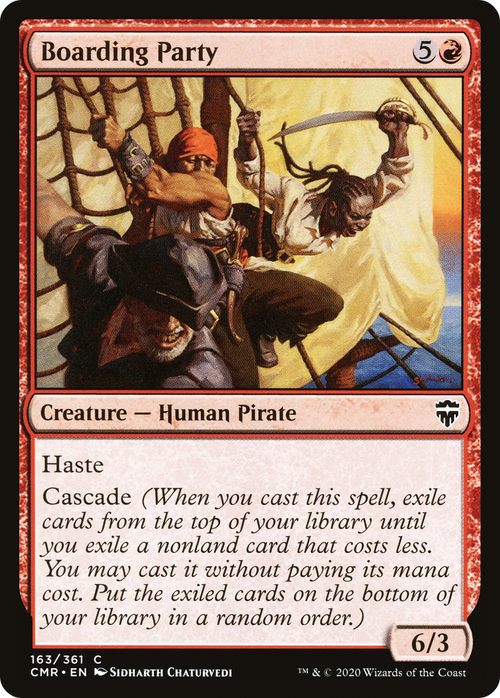 Boarding Party (CMR-163) - Commander Legends