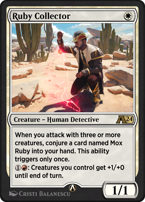 Ruby Collector (YOTJ-003) - Alchemy: Outlaws of Thunder Junction