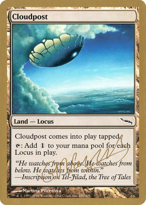Cloudpost - 2004 Gabriel Nassif (MRD) (WCD-GN280) - World Championship Decks 2004