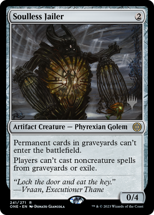 Soulless Jailer (PPONE-241) - Phyrexia: All Will Be One Promos