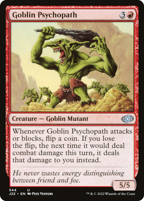 Goblin Psychopath (J22-544) - Jumpstart 2022