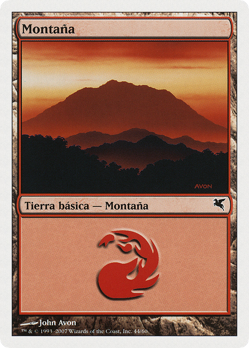Mountain (Italian) - "Montagna" (I44) (PSAL-I44) - Salvat 2005