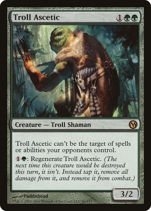Troll Ascetic (DPA-086) - Duels of the Planeswalkers