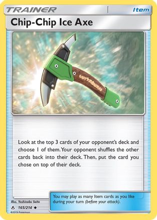 Chip-Chip Ice Axe  SM  Unbroken Bonds - Uncommon