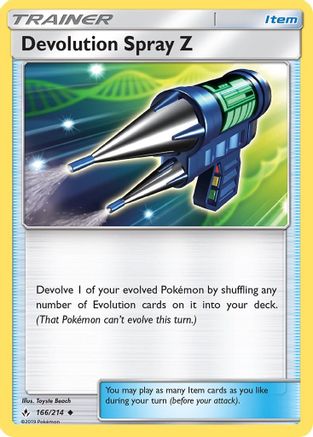 Devolution Spray Z/214  SM  Unbroken Bonds - Uncommon