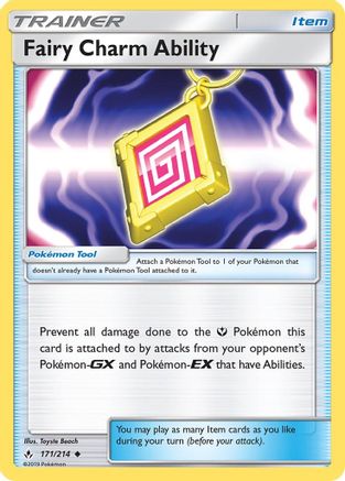 Fairy Charm Ability  SM  Unbroken Bonds - Uncommon