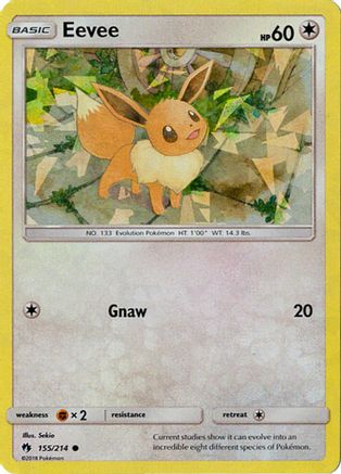 Eevee (Let's Play, Eevee!)  155/214  - Holofoil Deck Exclusives - Common