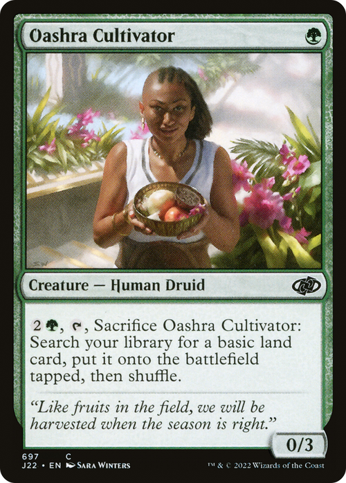 Oashra Cultivator (J22-697) - Jumpstart 2022