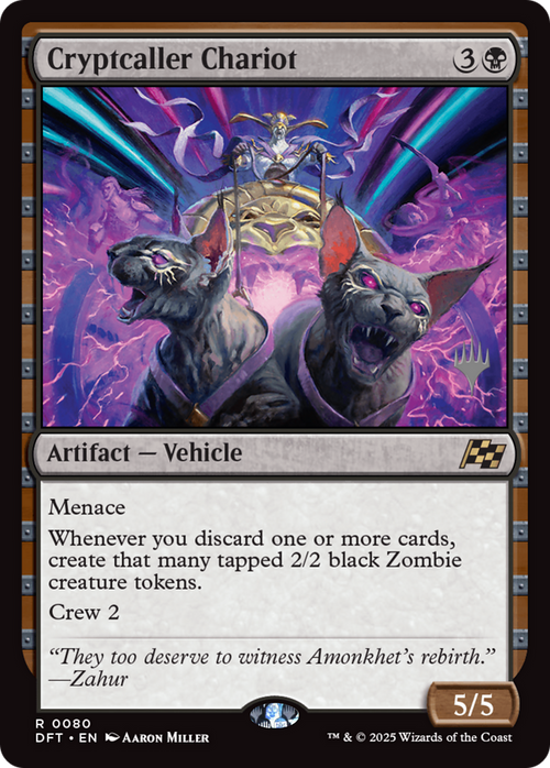 Cryptcaller Chariot (PPDFT-80P) - Promo Pack: Aetherdrift