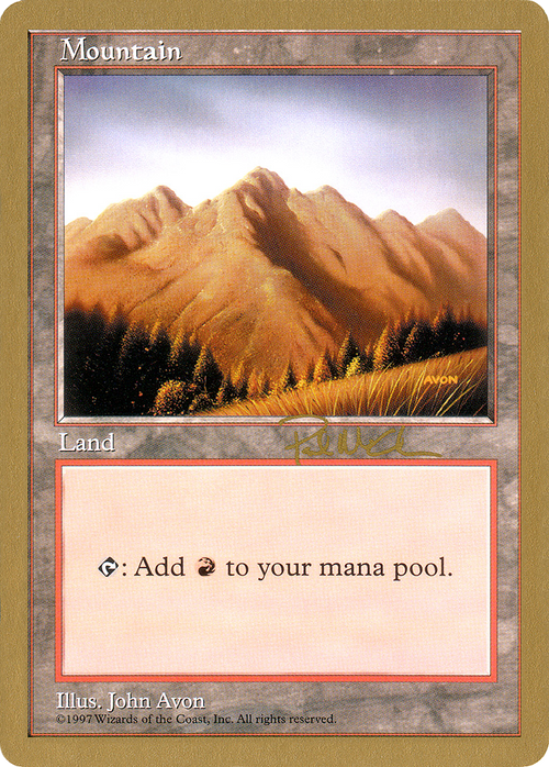 Mountain (432) - 1997 Paul McCabe (5ED) (WCD-) - World Championship Decks 1997