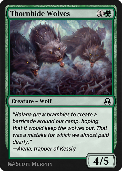 Thornhide Wolves (SIR-218) - Shadows over Innistrad Remastered