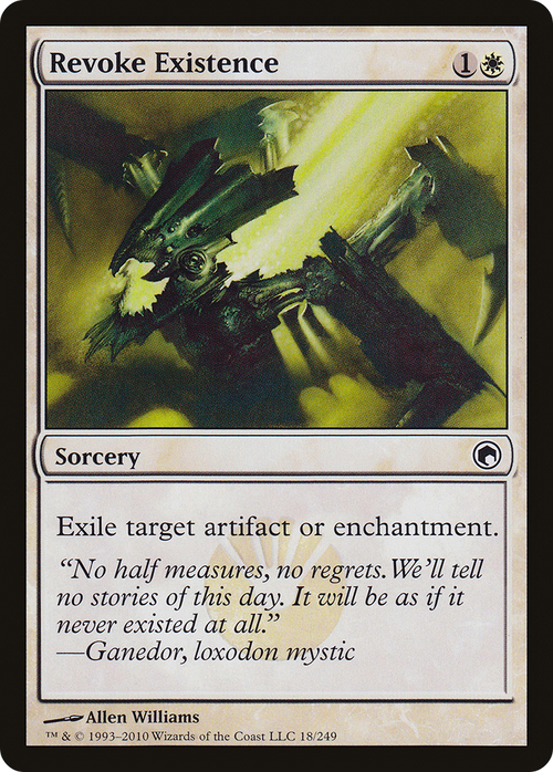 Revoke Existence (SOM-018) - Scars of Mirrodin
