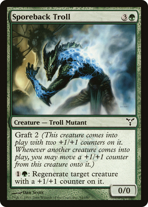 Sporeback Troll (DIS-094) - Dissension Foil
