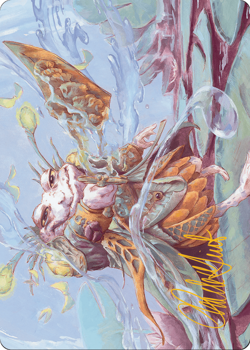 Glarb, Calamity's Augur // Glarb, Calamity's Augur (ABLB-040) - Bloomburrow Art Series (Borderless)